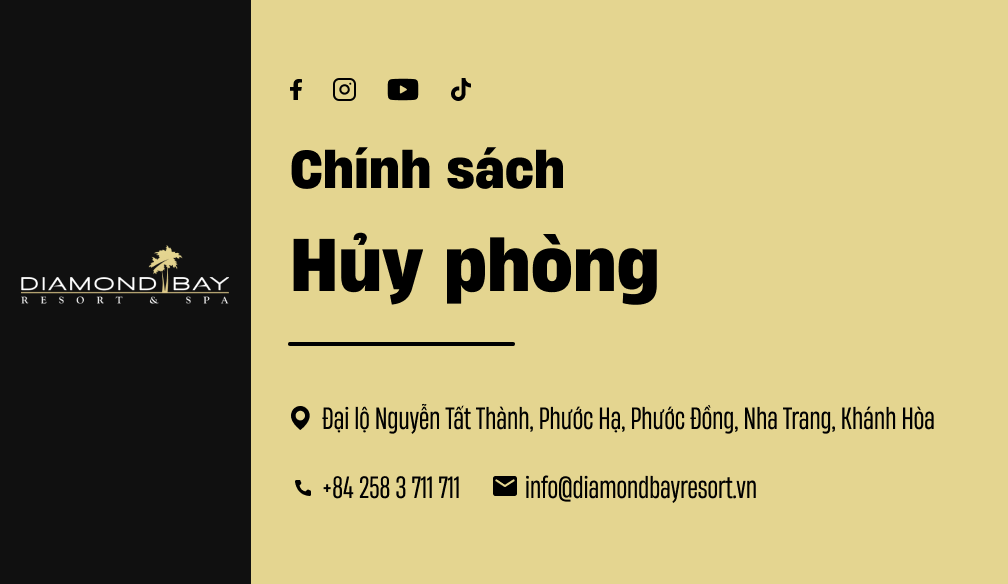 Chính sách hủy phòng